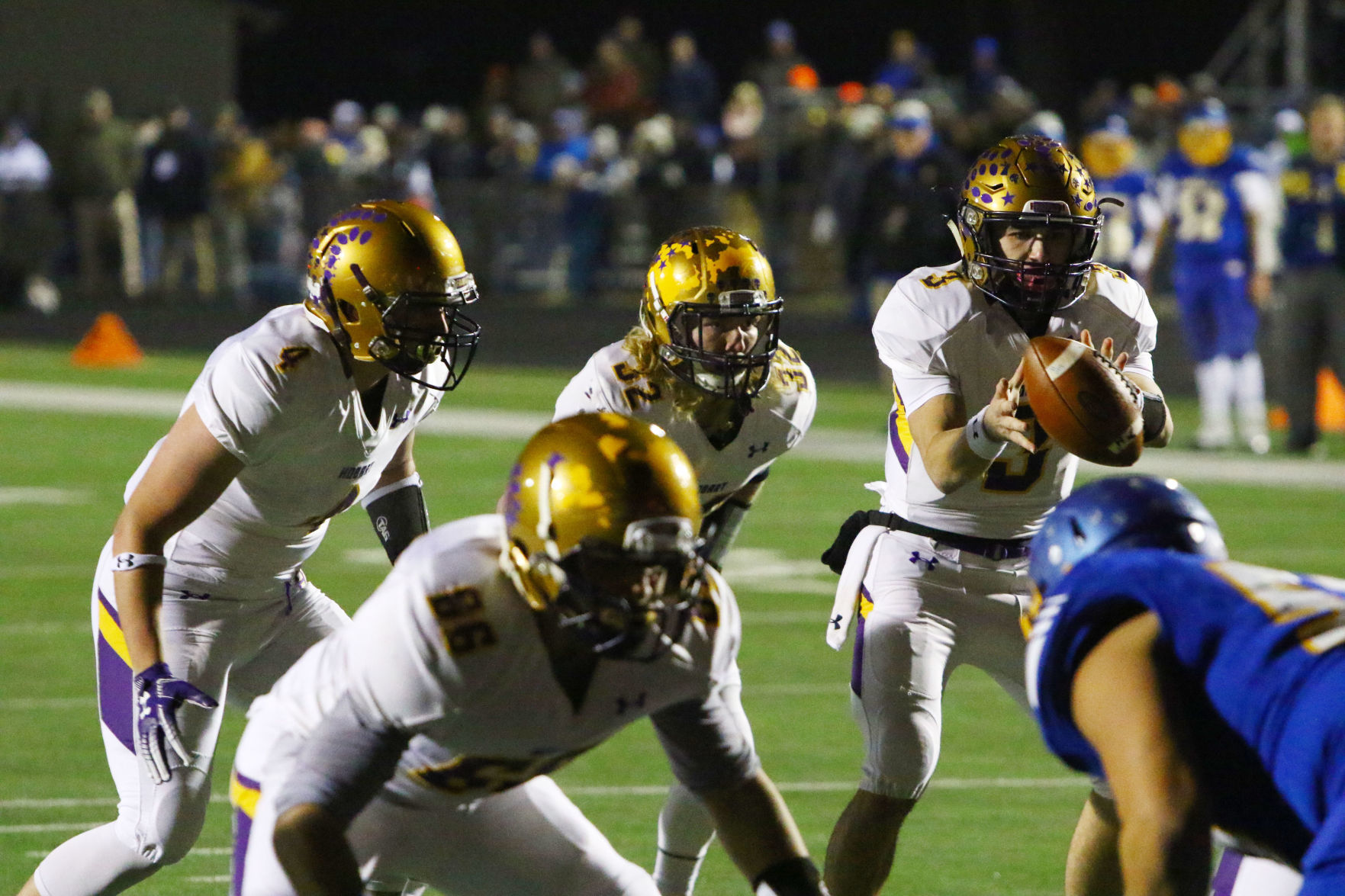 Gallery: 4A football semistate: Hobart vs. East Noble